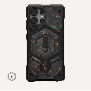 Forged Carbon with Copper Galaxy S25 Ultra Case - Limited Edition Monarch Pro