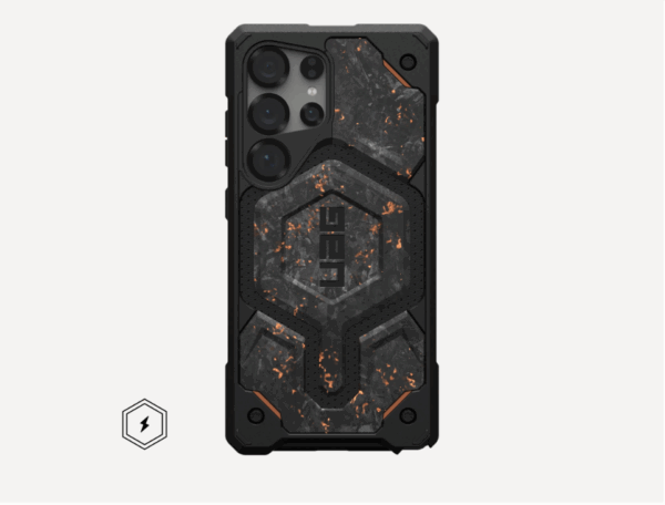 Forged Carbon with Copper Galaxy S25 Ultra Case - Limited Edition Monarch Pro