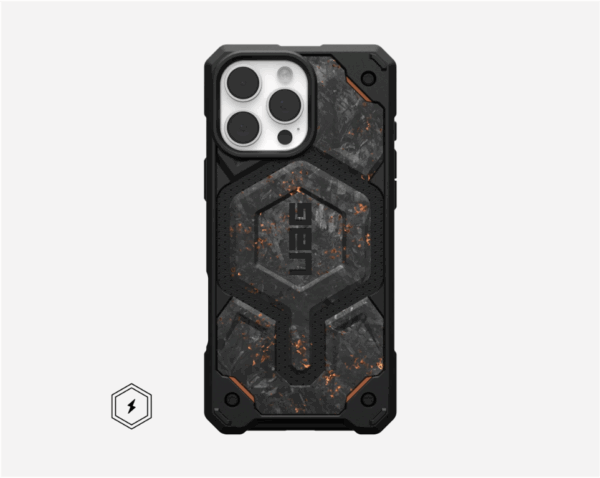 Forged Carbon with Copper iPhone 16 Pro Max Case - Limited Edition Monarch Pro